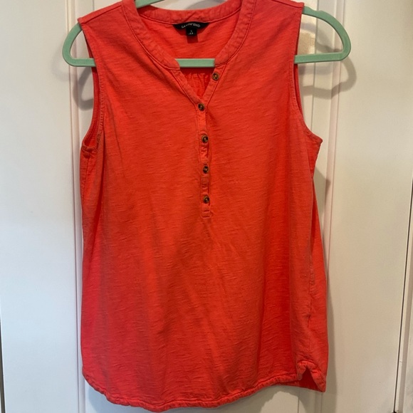 Lands' End Tops - Lands End Button tank